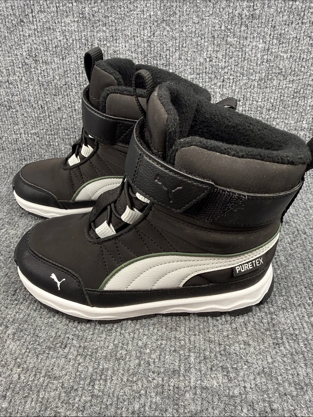 Puma Child Evolve Waterproof Boots US Size 13C, UK 12, EUR 31 NWOT